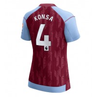 Aston Villa Ezri Konsa #4 Replika Hemmatröja Dam 2023-24 Kortärmad